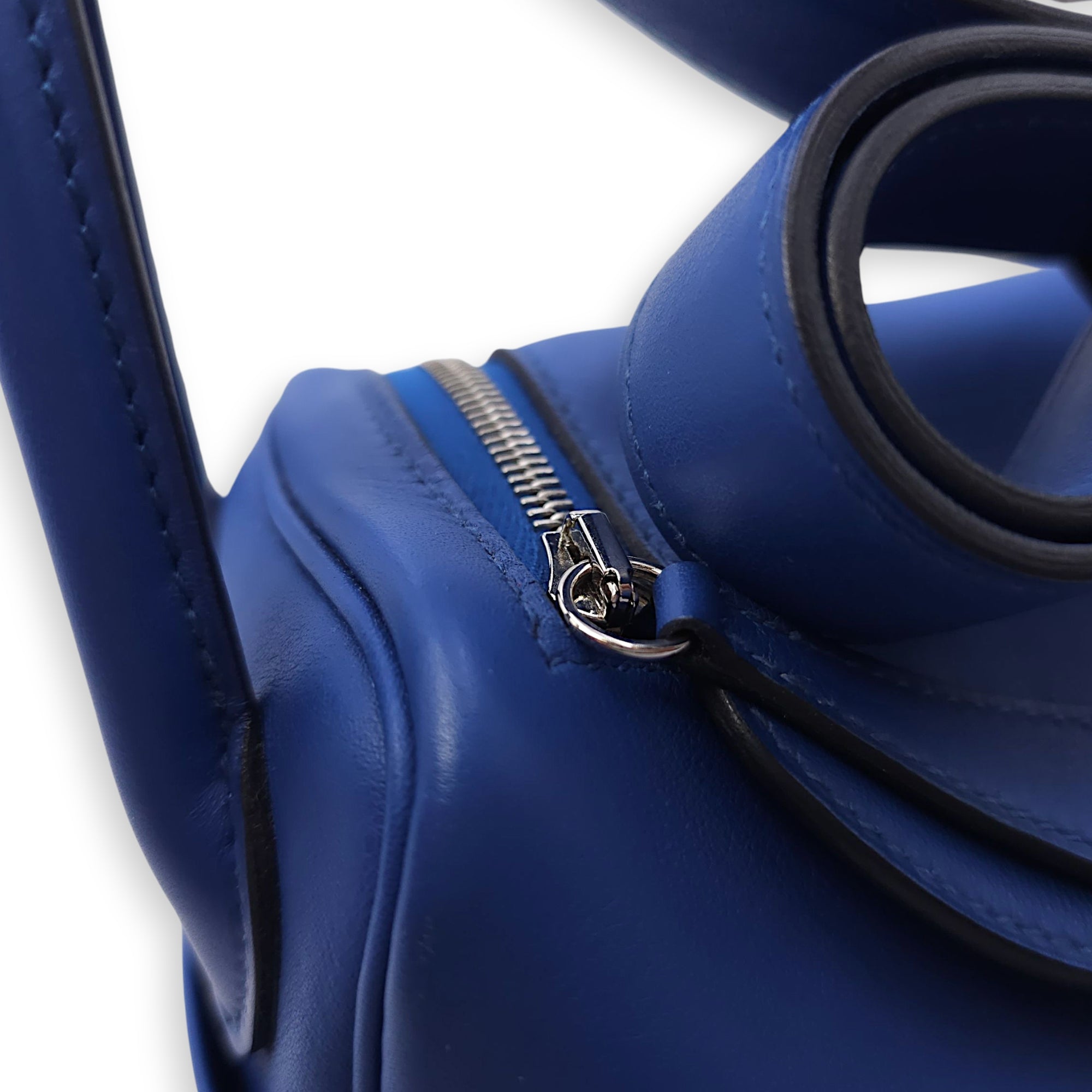 Lindy Mini Blue France/Blue Sapphire in Swift, Palladium hardware