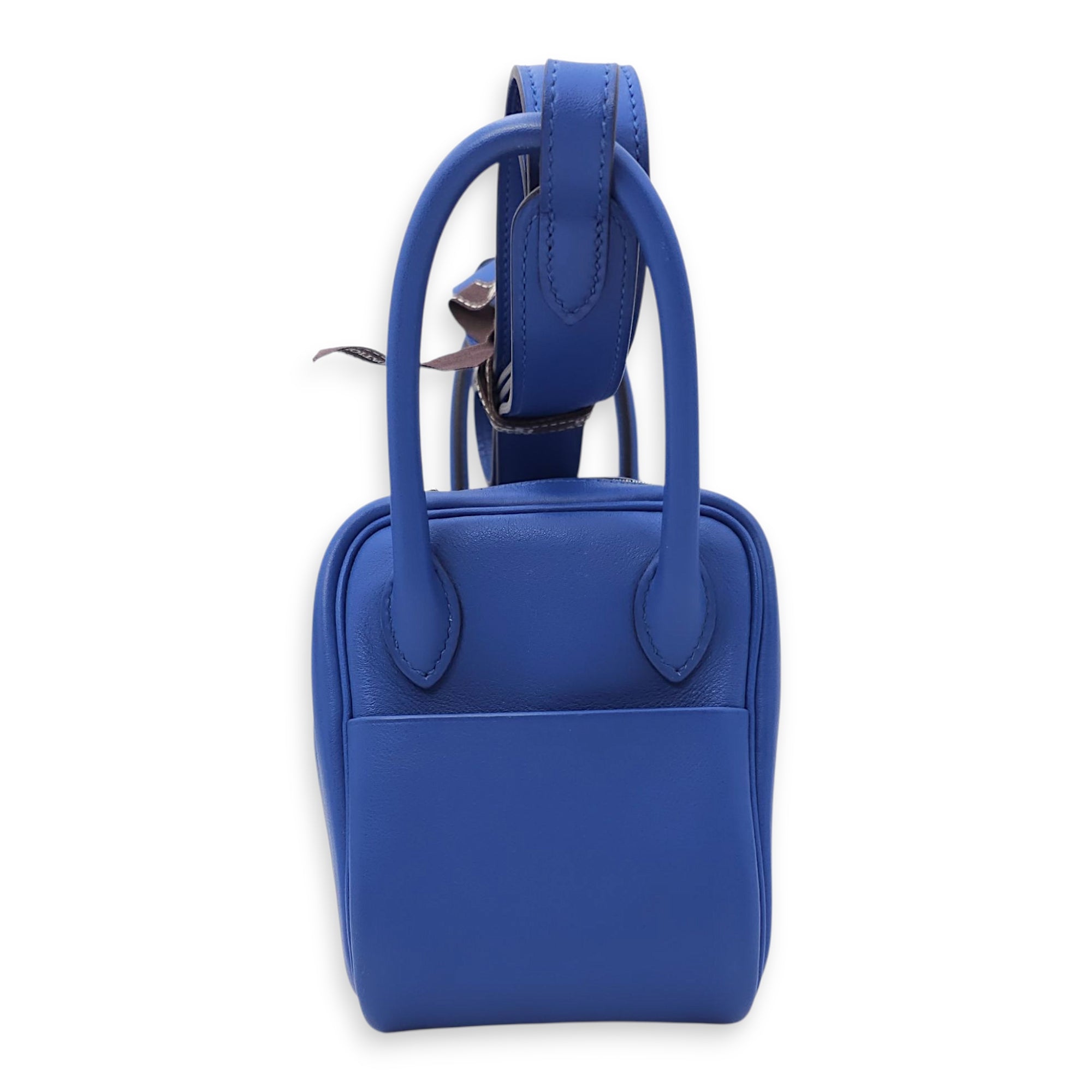 Lindy Mini Blue France/Blue Sapphire in Swift, Palladium hardware