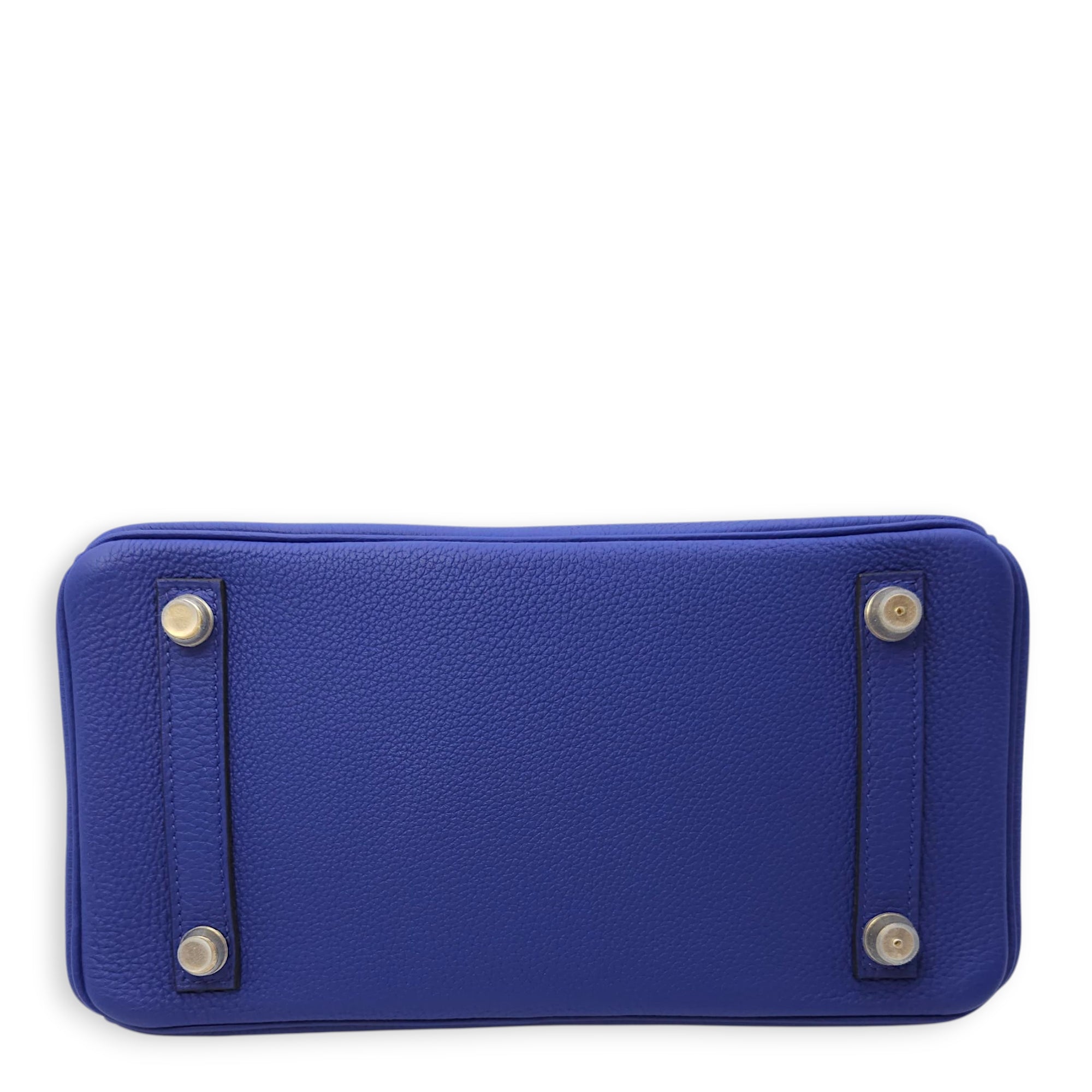Birkin 25 Blue Electric in Togo, Gold hardware