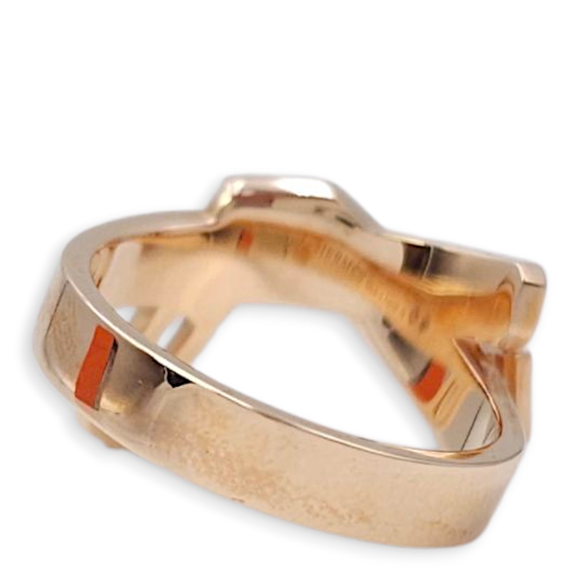 Kelly Gavroche 53 Ring in Rose Gold Hardware