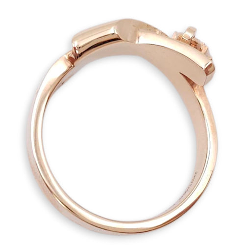 Kelly Gavroche 53 Ring in Rose Gold Hardware