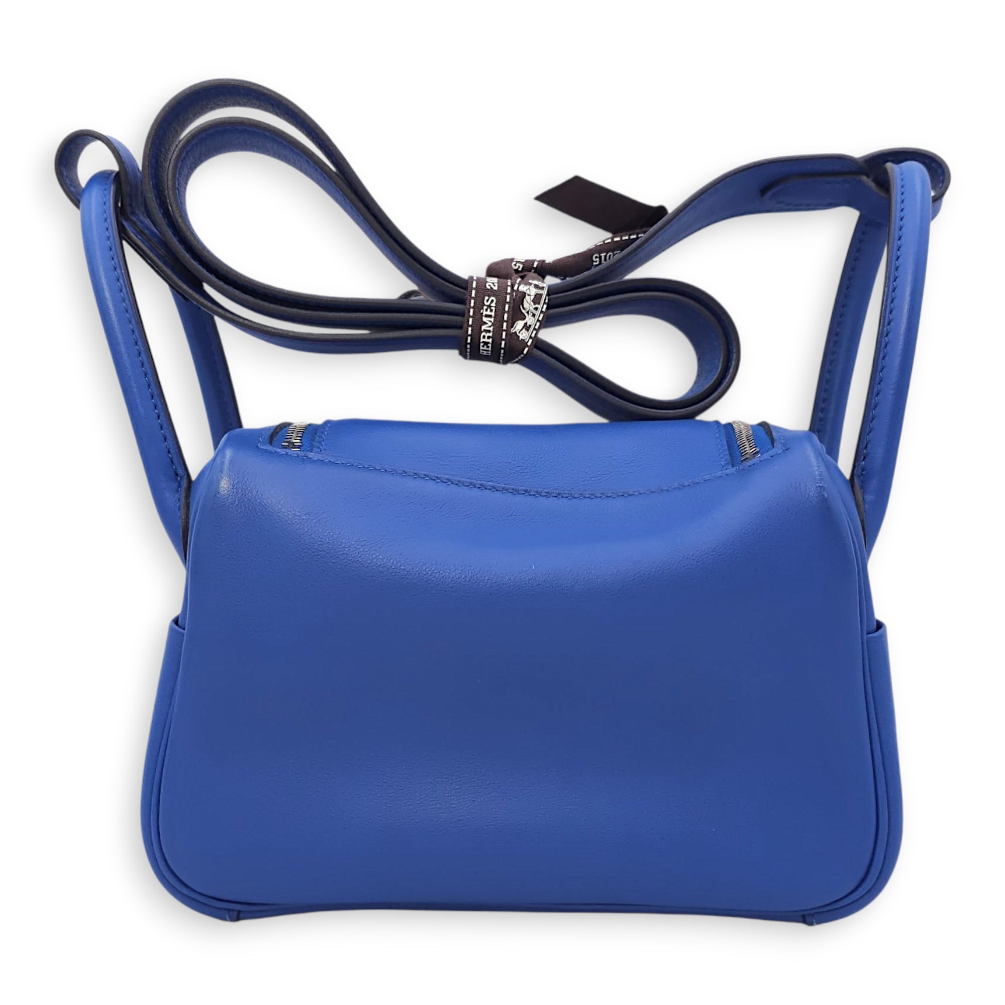 Lindy Mini Blue France/Blue Sapphire in Swift, Palladium hardware