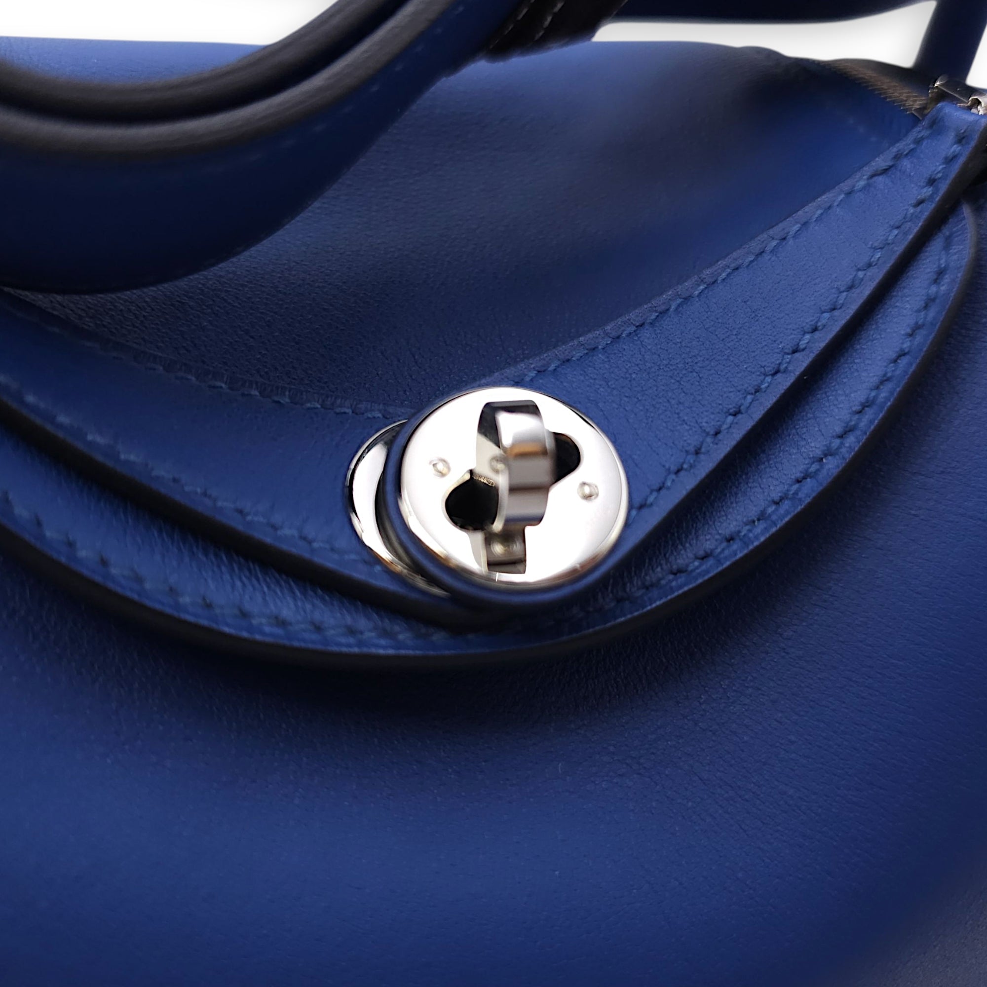 Lindy Mini Blue France/Blue Sapphire in Swift, Palladium hardware