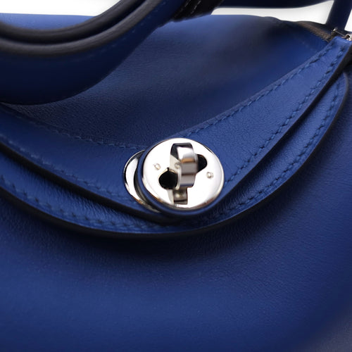 Lindy Mini Blue France/Blue Sapphire in Swift, Palladium hardware