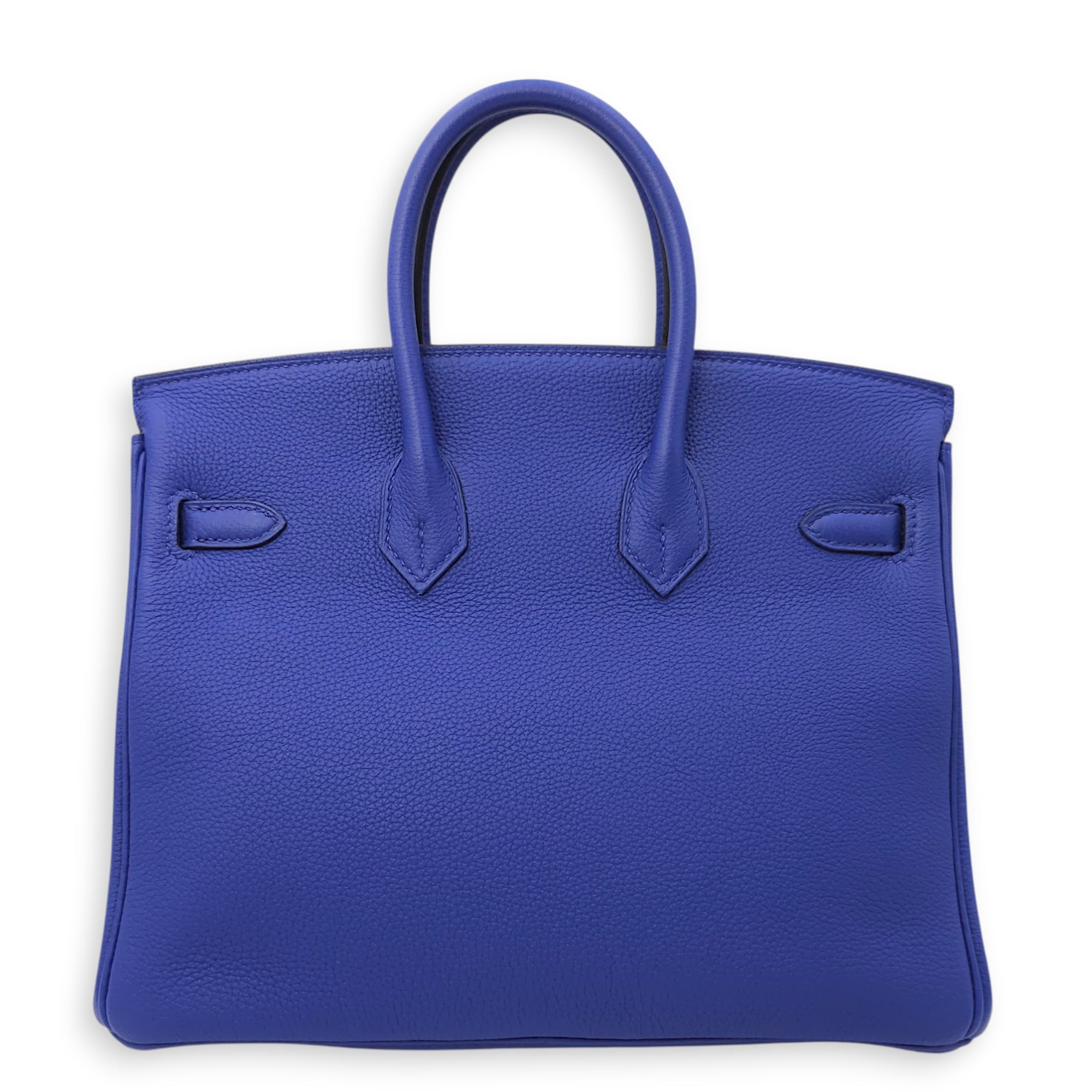 Birkin 25 Blue Electric in Togo, Gold hardware