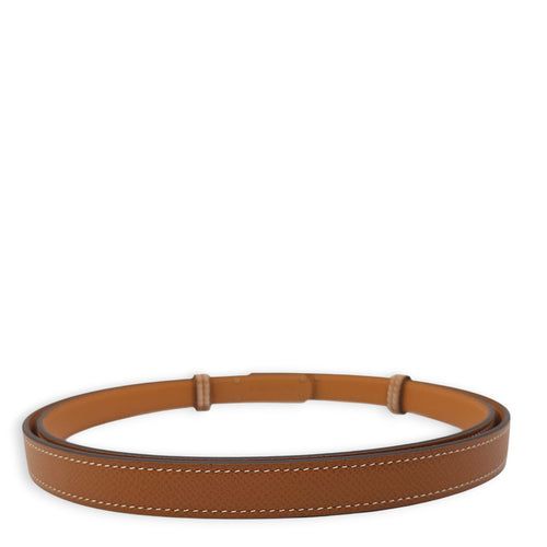 Kelly 18 Gold Belt in Epsom, Gold hardware