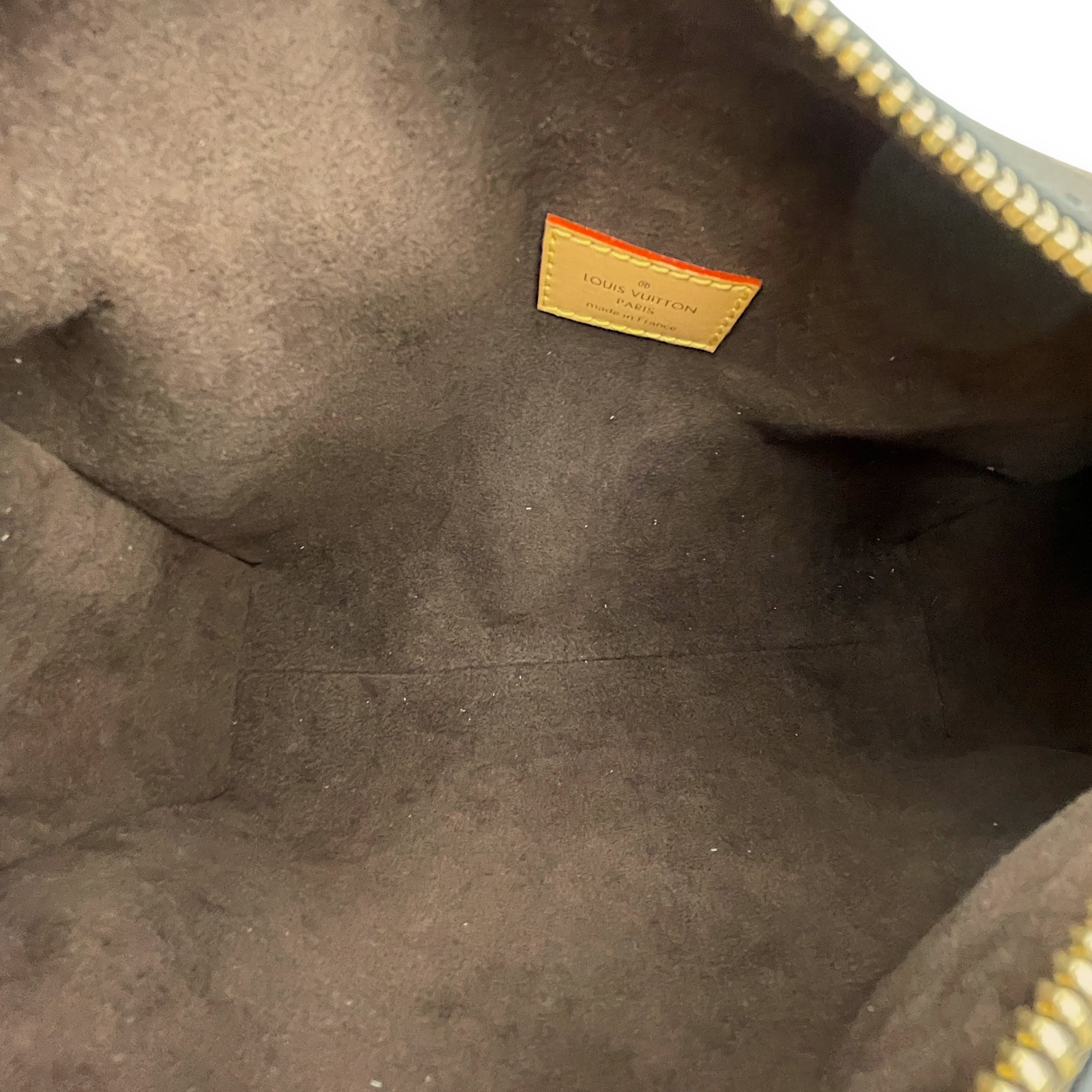 Side Trunk MM Monogram Brown Shoulder Bag in Canvas, Gold hardware