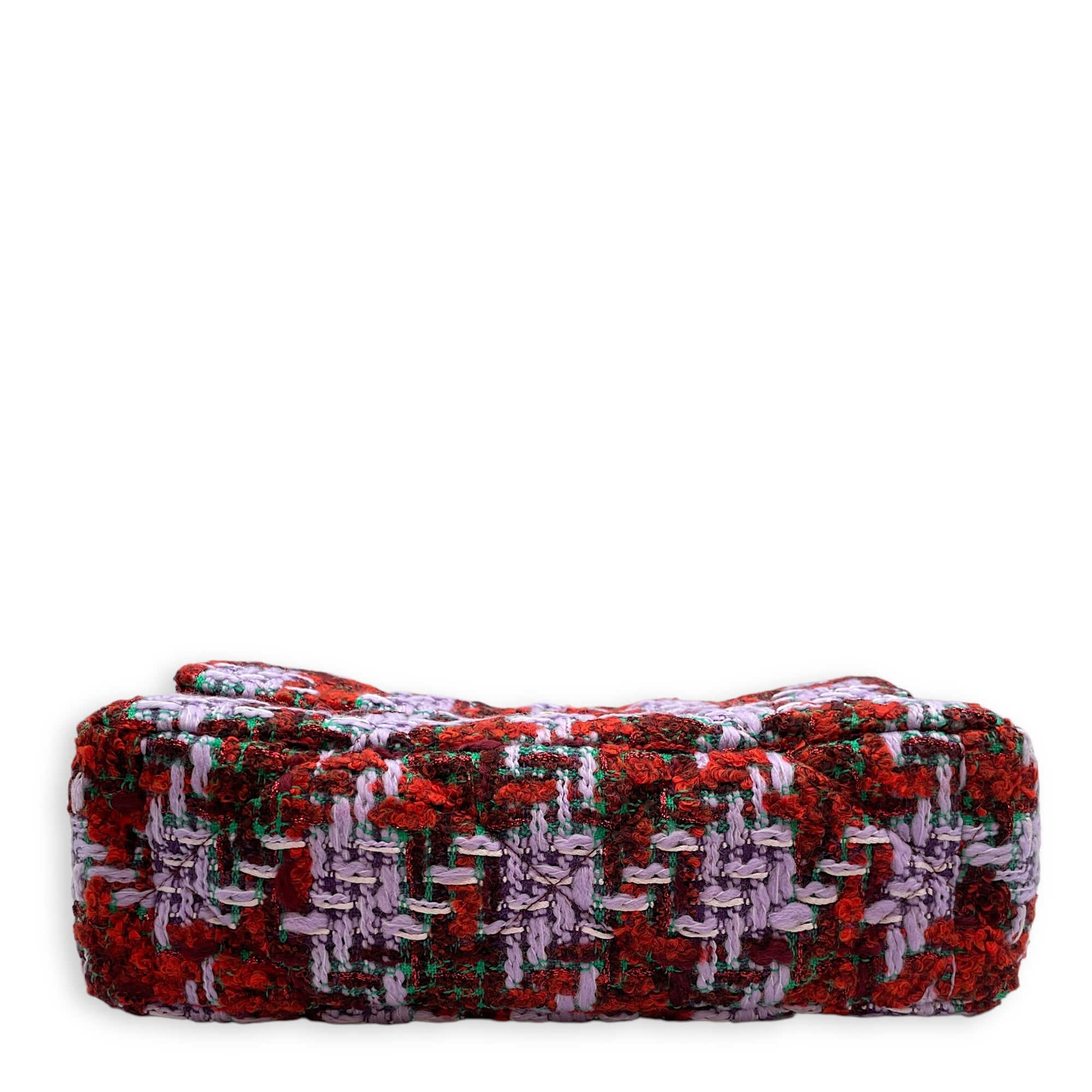 C19 Multi-colour Shoulder Bag in Tweed, Tri-tone hardware