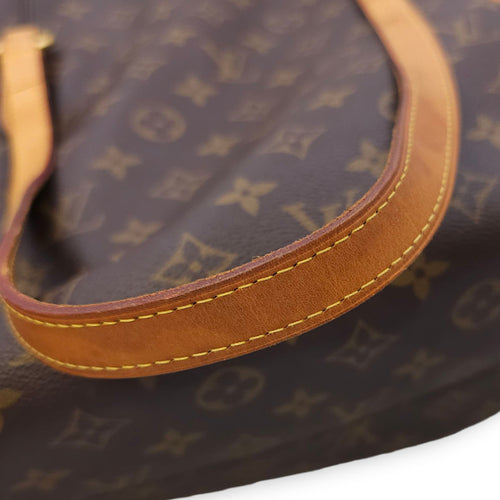 Totally MM Monogram Brown Shoulder Bag in Canvas, Gold hardware