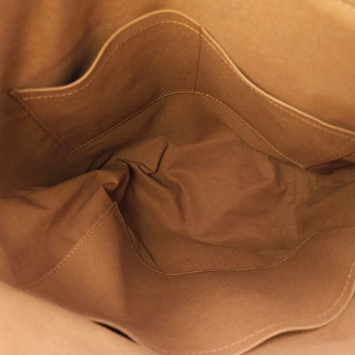 Totally MM Monogram Brown Shoulder Bag in Canvas, Gold hardware