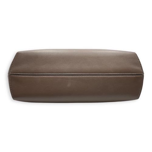 Fendi First Small Brown Shoulder Bag in Shiny Nappa, Gold hardware