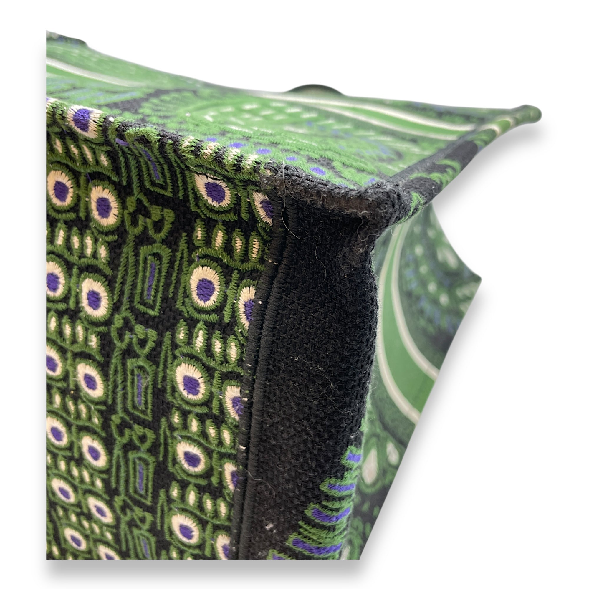 Book Large Green Tote Bag in Canvas