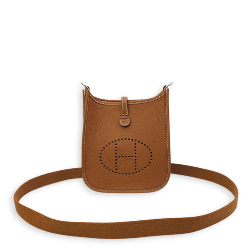 Evelyne Mini Gold in Clemence, Palladium hardware