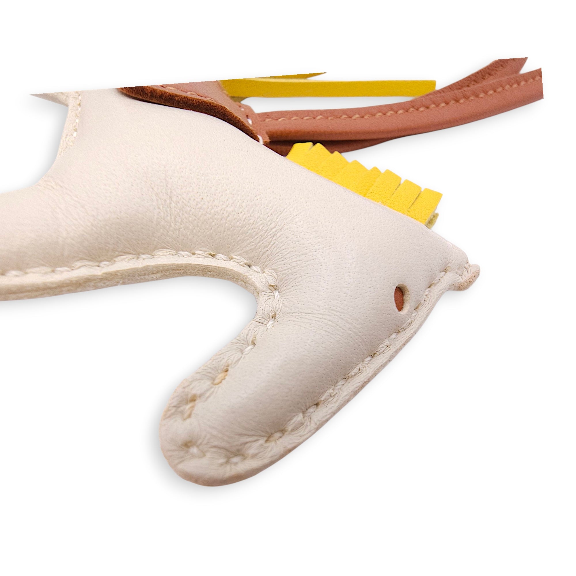 Rodeo PM Craie/Jaune De Naples/Gold Charm in Milo/Swift