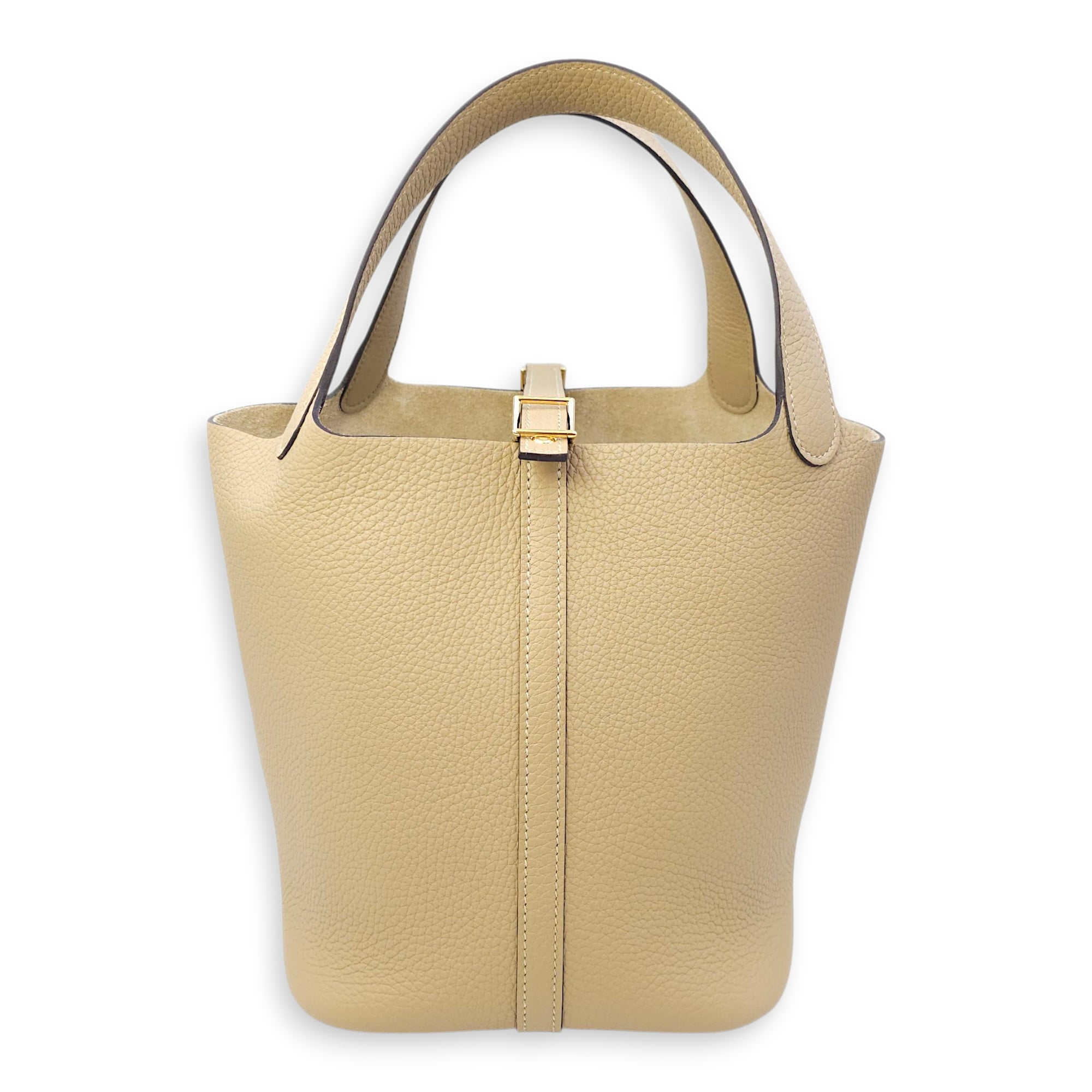 Picotin 22 Trench in Clemence, Gold hardware