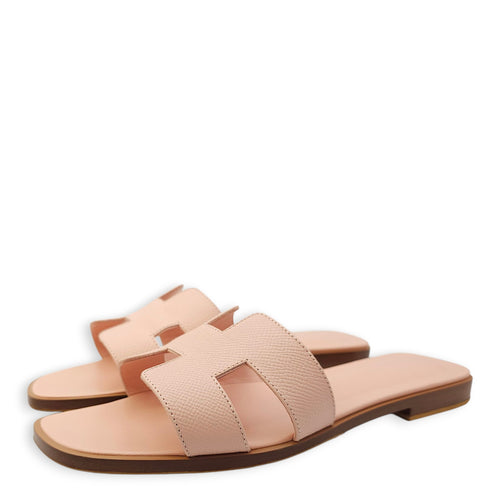 Oran 39 Rose Pale Sandal in Epsom