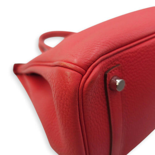 Birkin 30 Bougainvillier in Clemence, Palladium hardware