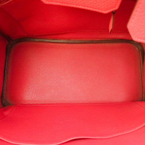 Birkin 30 Bougainvillier in Clemence, Palladium hardware