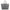 Anjou Top Handle Bag GM Grey in Coated Canvas, Silver hardware
