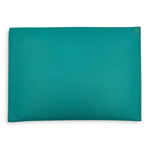 Envelope Trio Wallet Multi-colour in Chevre Mysore, Palladium hardware