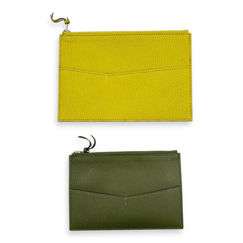 Envelope Trio Wallet Multi-colour in Chevre Mysore, Palladium hardware