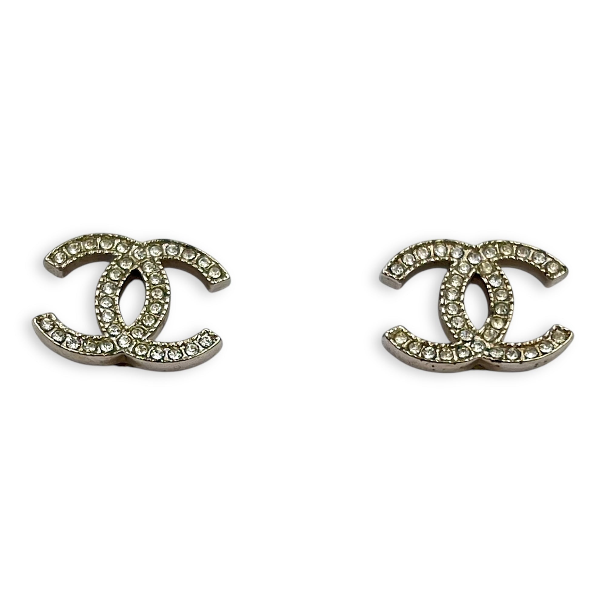 CC Earrings Silver in Metallic, Silver hardware