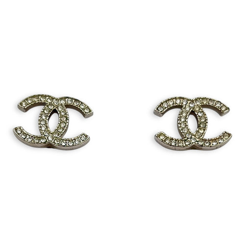 CC Earrings Silver in Metallic, Silver hardware