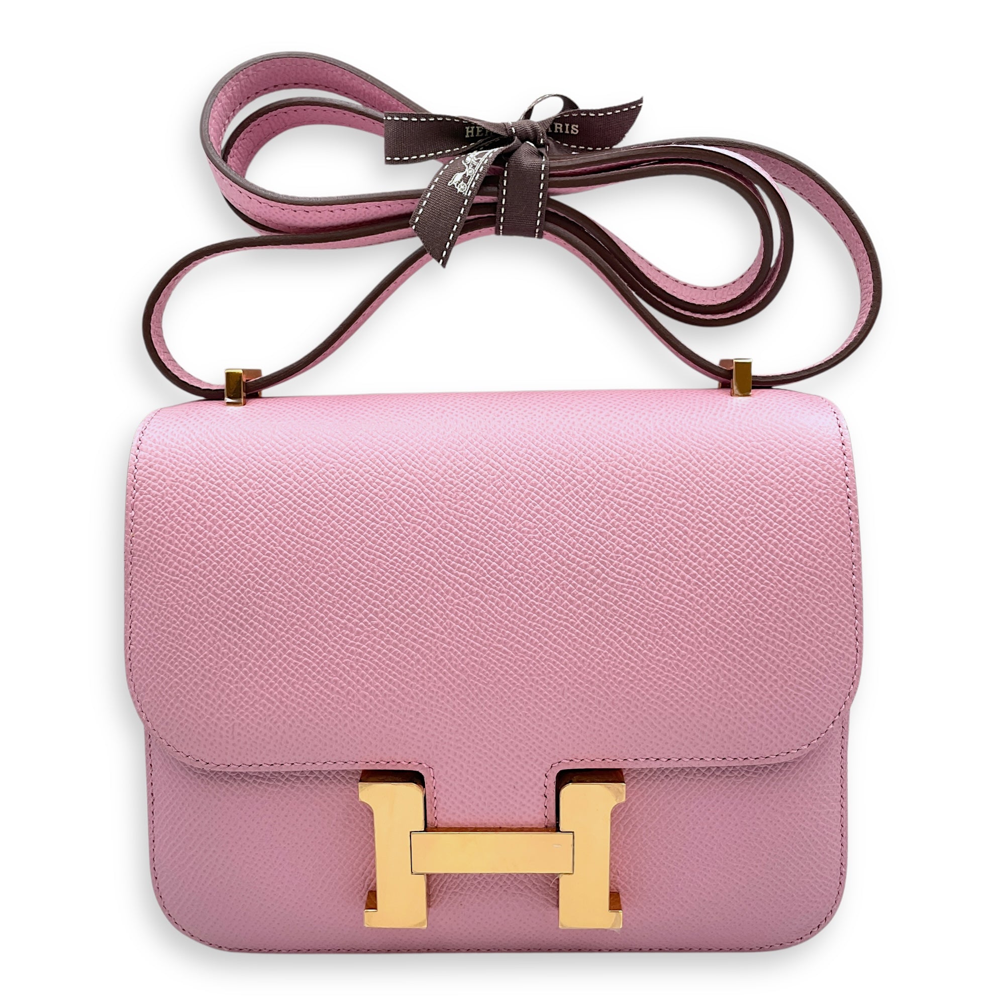 Constance 18 Mauve Sylvestre in Epsom Rose Gold hardware