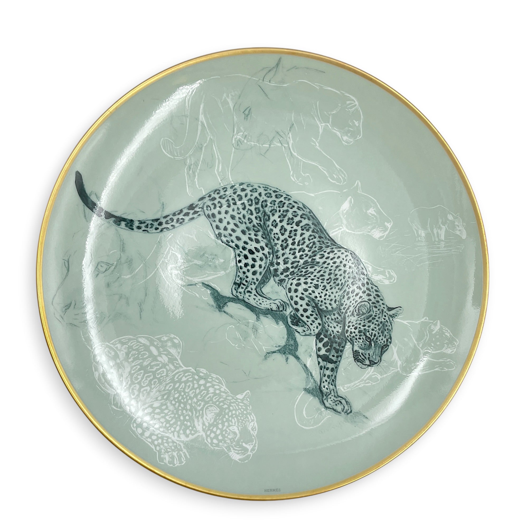 Hermès Carnets d'Equateur Dessert Plate Tableware Singapore