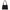 CC Black Tote Bag in Caviar Leather, Silver hardware
