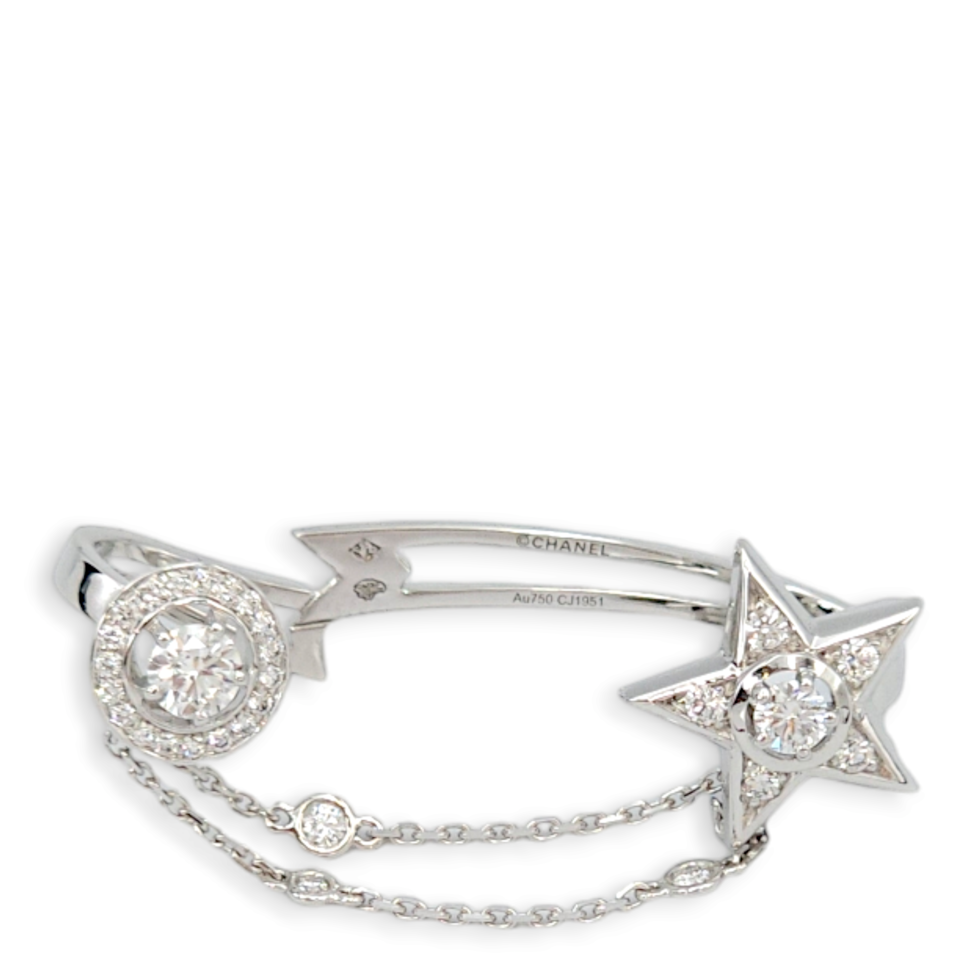 ⭐︎新品同様⭐︎CHANELバングル silver レディース