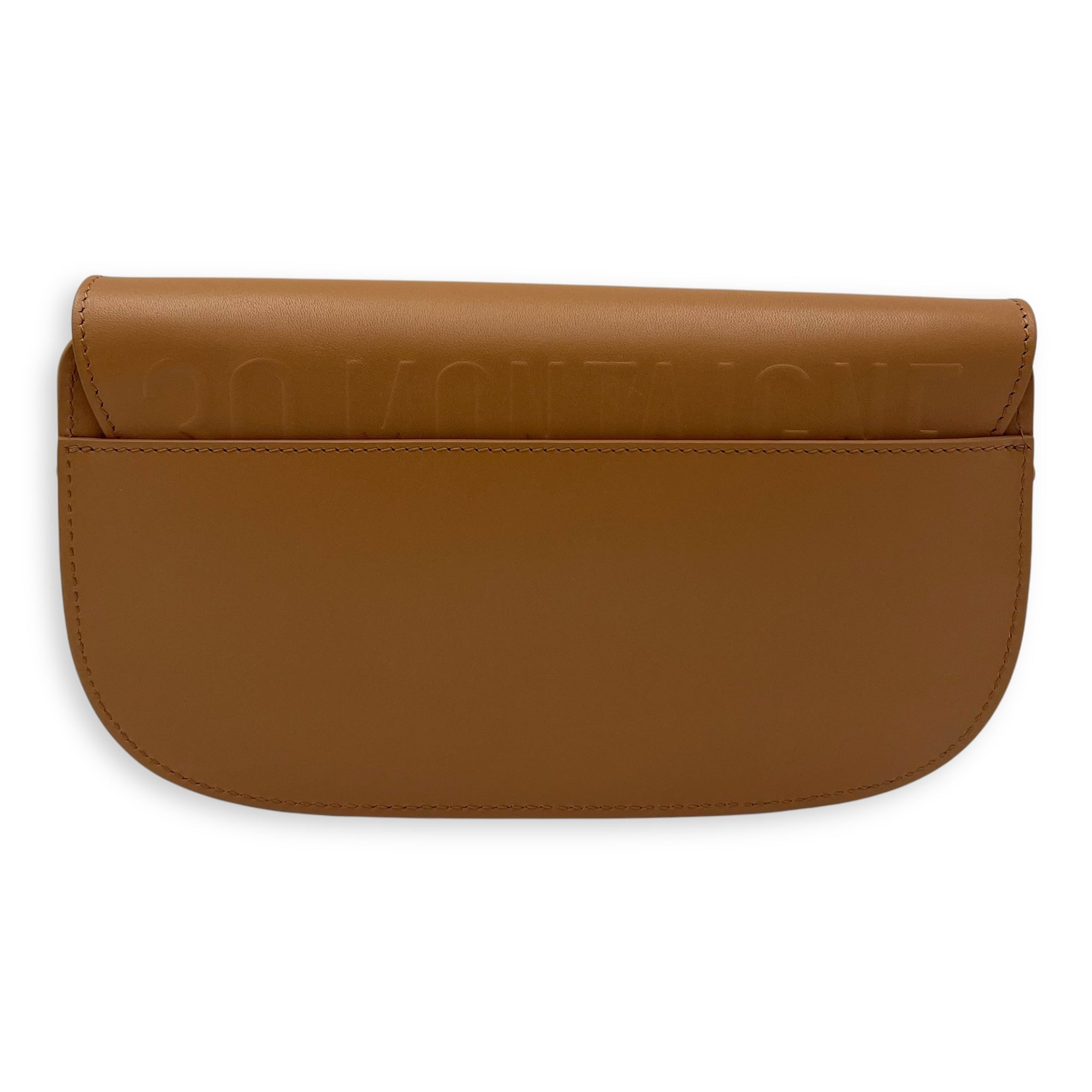 Christian Dior Bobby East West Brown Shoulder Bag in Calfskin, Gold hardware_2