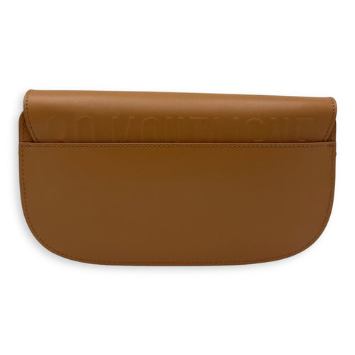 Christian Dior Bobby East West Brown Shoulder Bag in Calfskin, Gold hardware_2