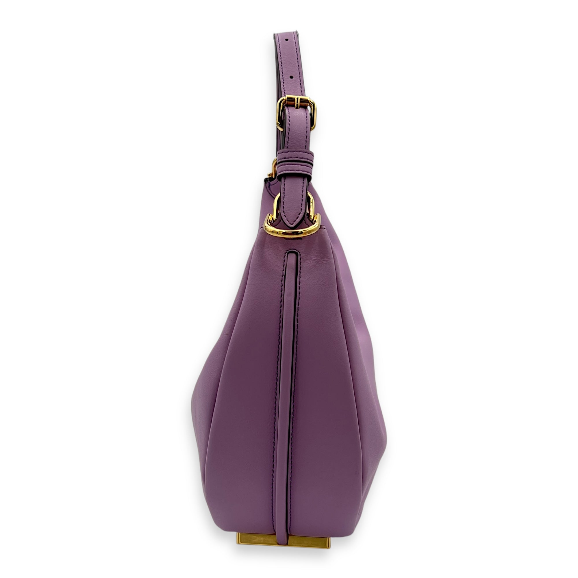 Fendigraphy Small Shoulder bag in Calfskin, Gold Hardware