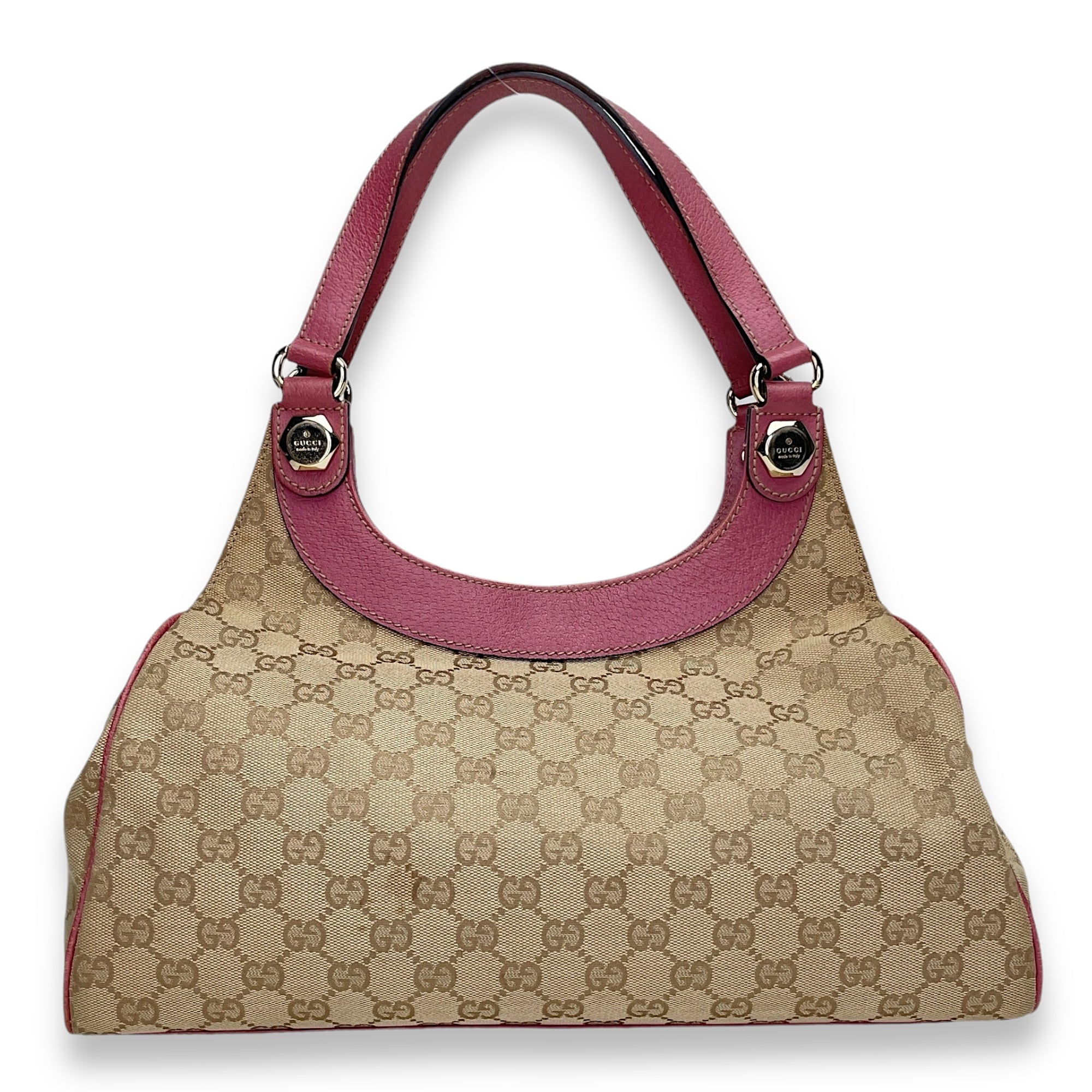 Gg canvas shoulder bag discount