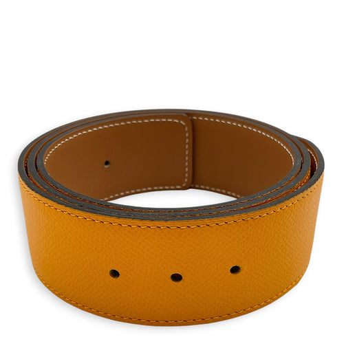 Belt strap 42mm Jaune D'or and Naturel Belt in Epsom/Swift