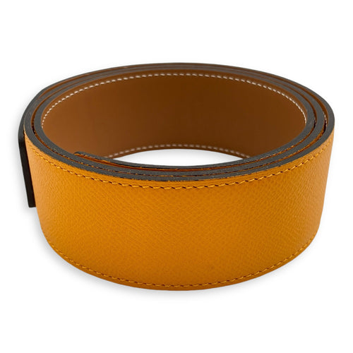 Belt strap 42mm Jaune D'or and Naturel Belt in Epsom/Swift
