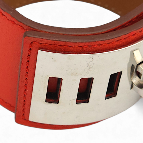 CDC Small Capucine Bracelet in Swift, Palladium hardware