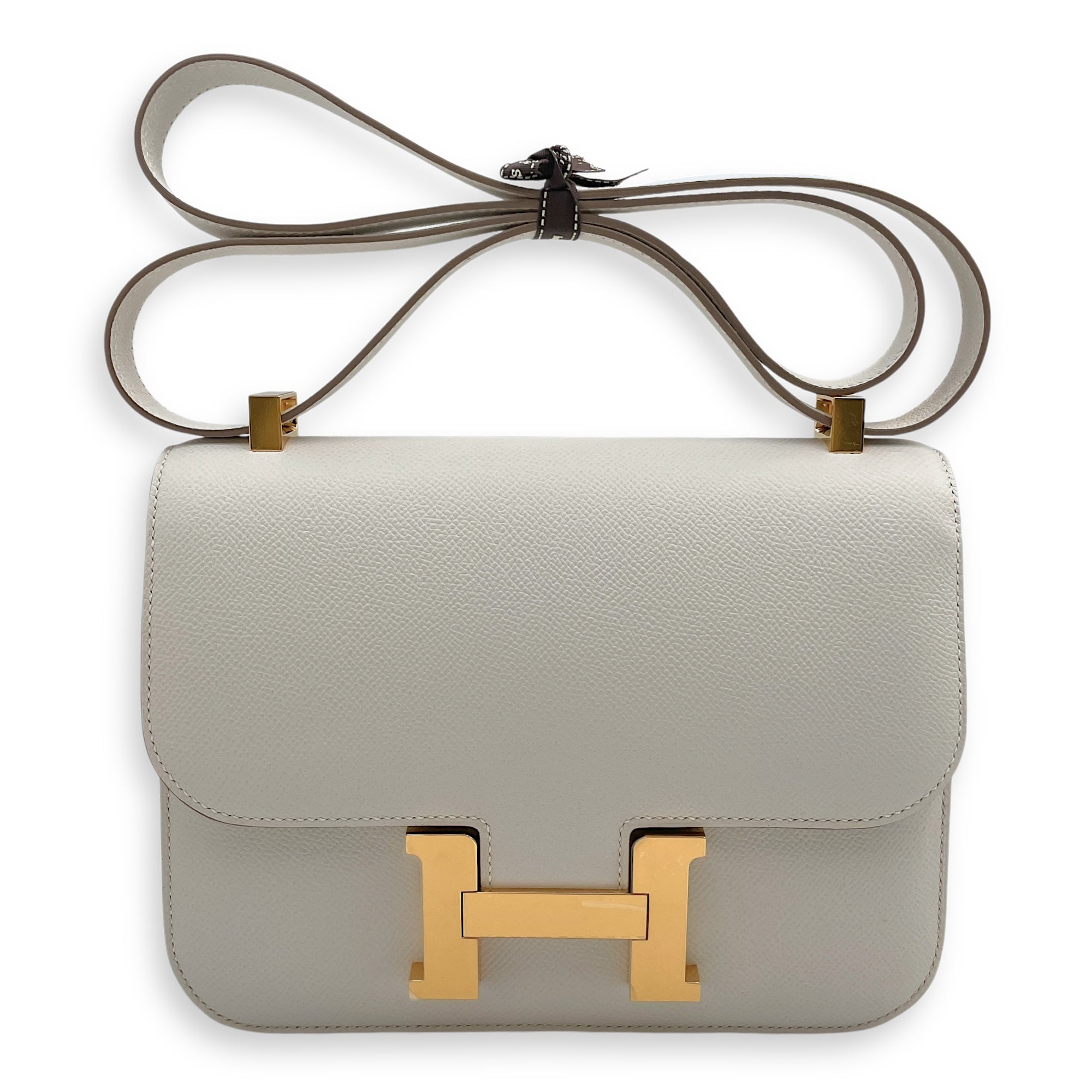 Hermès Constance 24 Gris Pale in Epsom, Gold hardware Singapore