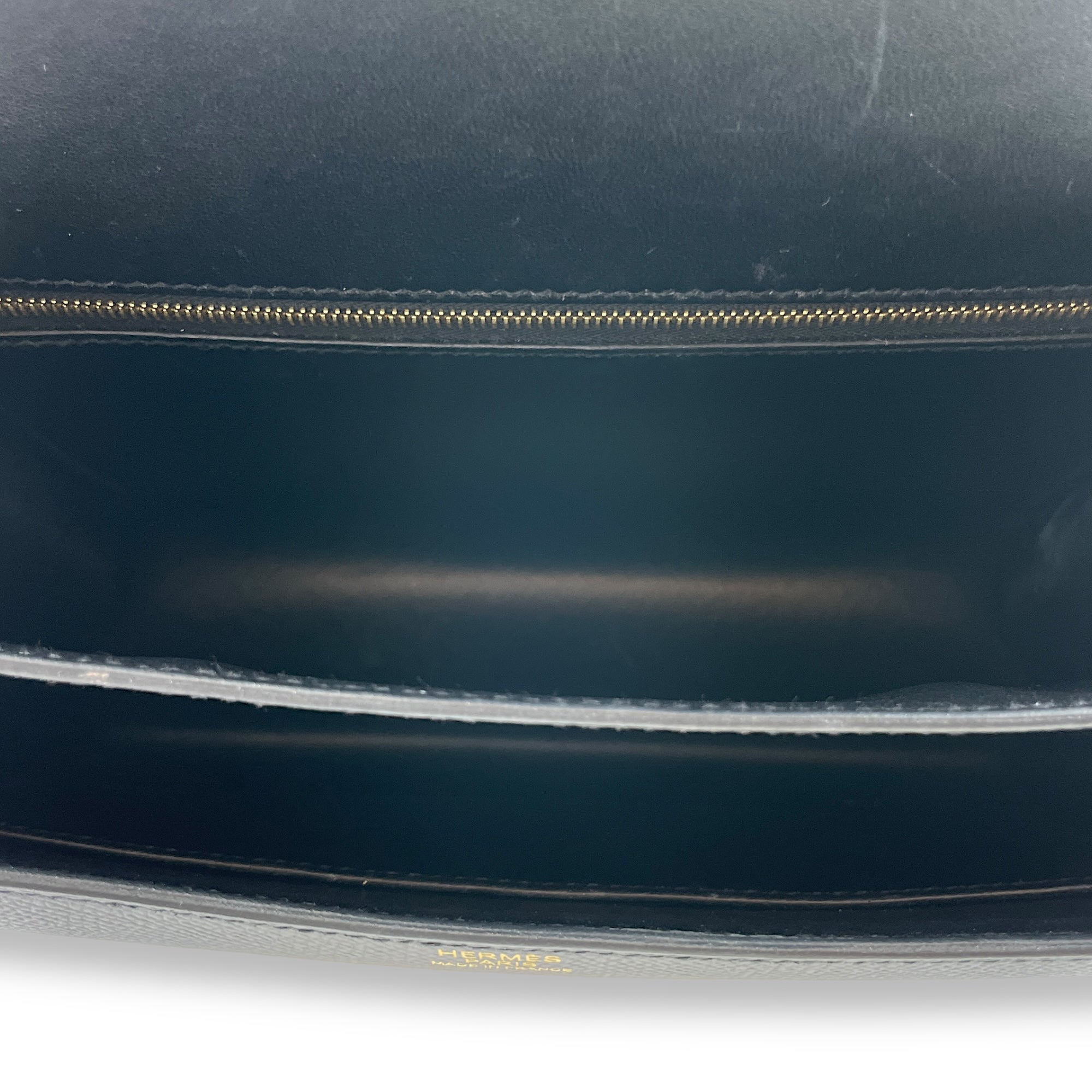 Constance 24 Black in Epsom, Gold hardware