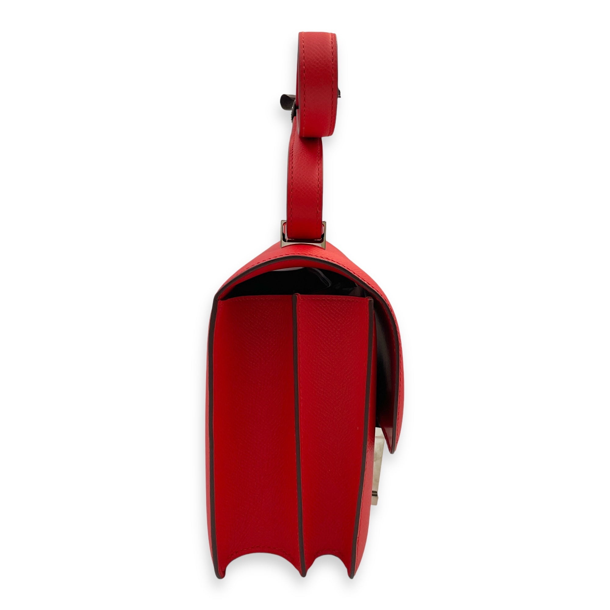 Constance 24 Rouge De Coeur in Epsom, Enamel hardware