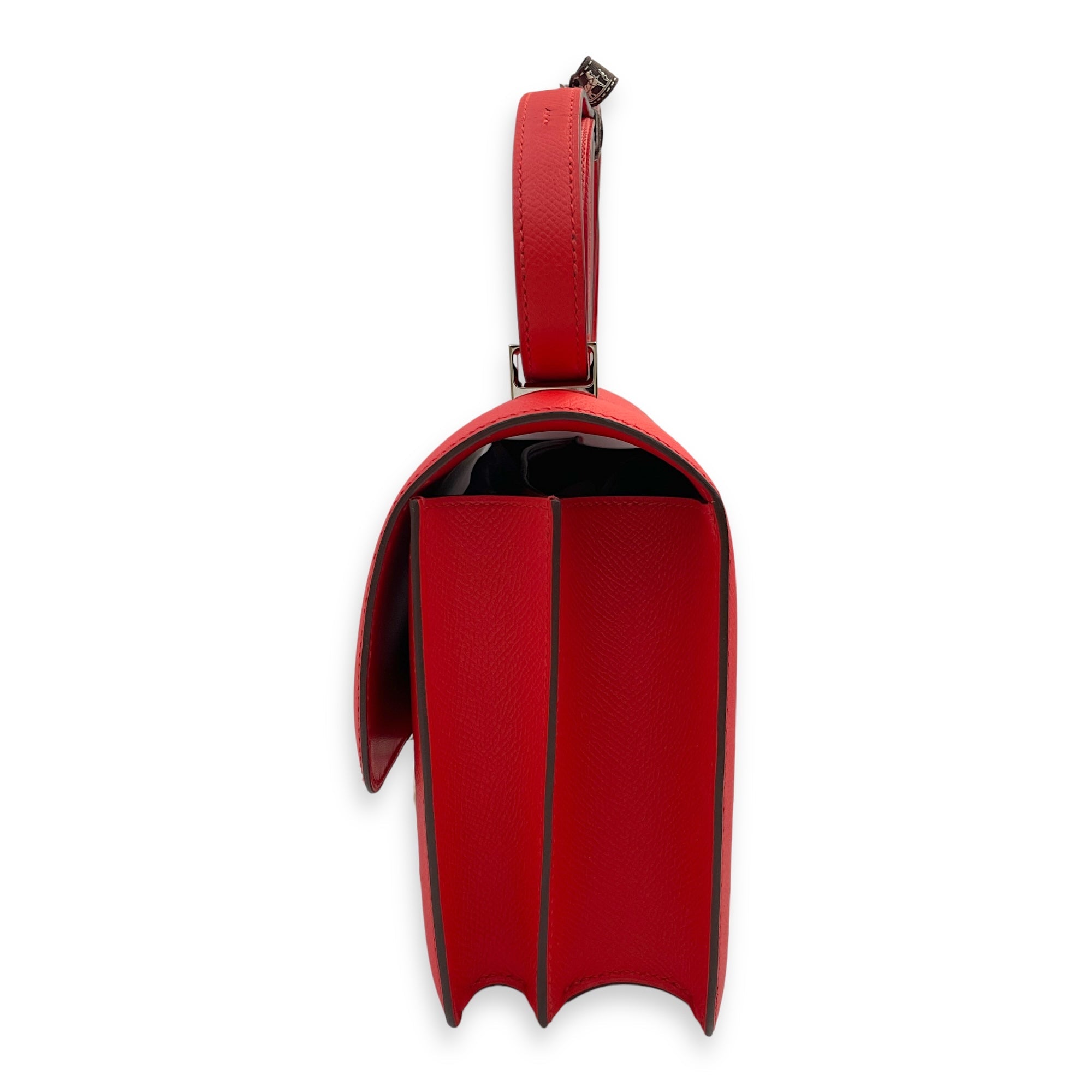 Constance 24 Rouge De Coeur in Epsom, Enamel hardware