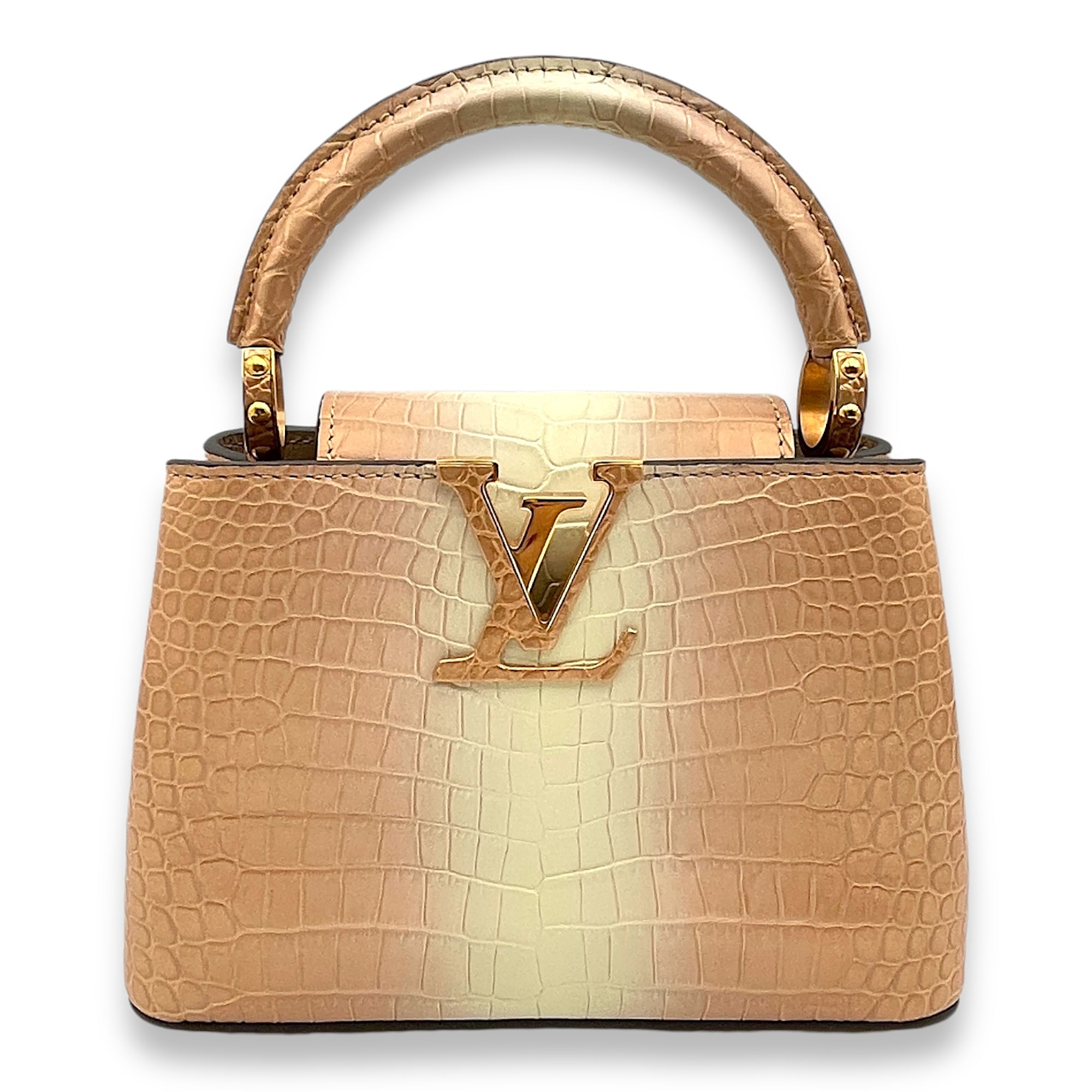 Rose gold louis vuitton bag 2025