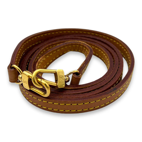 Eva Damier Azur Shoulder Bag in Coated Canvas, Gold hardware