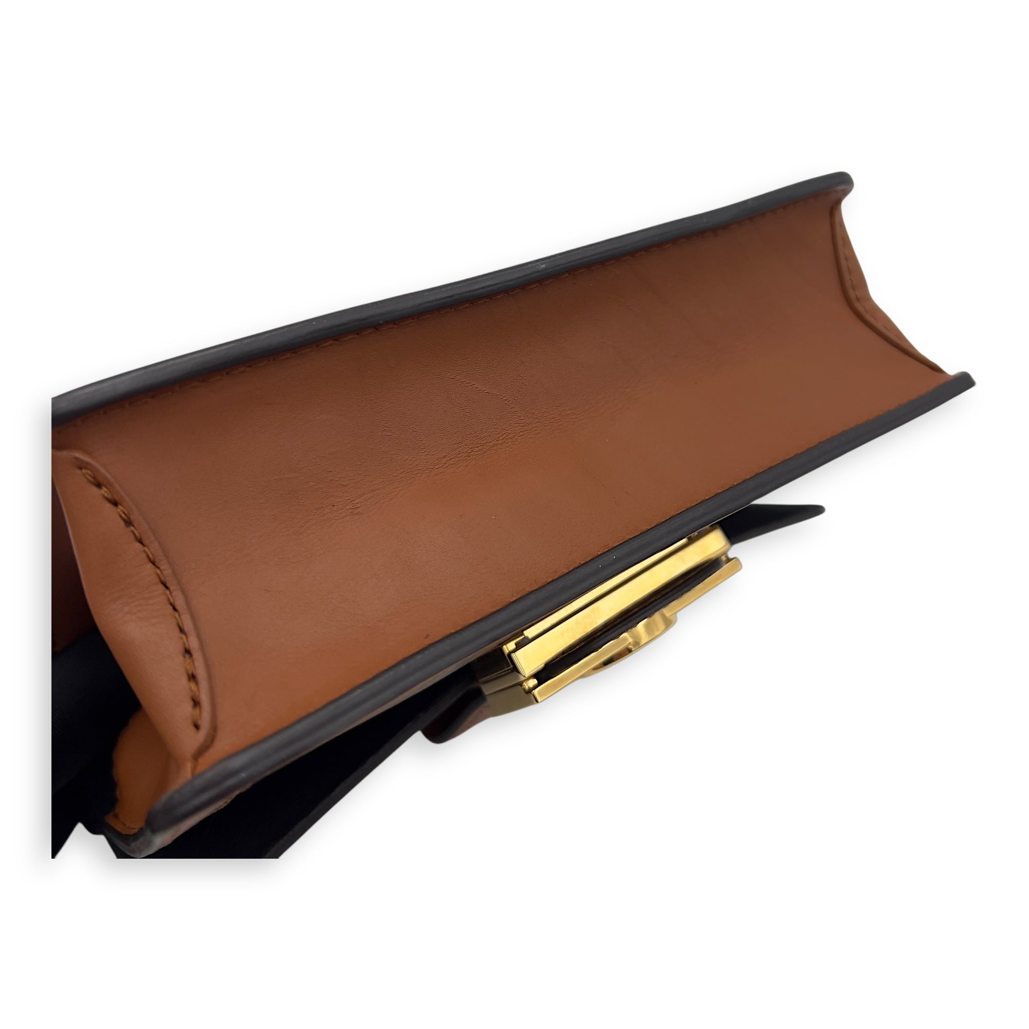 Louis Vuitton Dauphine Belt Bag Brown in Monogram Coated Canvas, Gold hardware_13