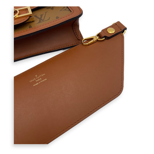 Louis Vuitton Dauphine Belt Bag Brown in Monogram Coated Canvas, Gold hardware_19