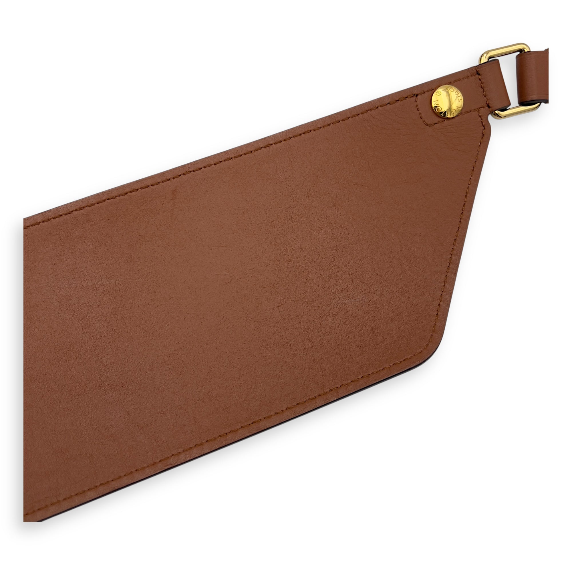 Louis Vuitton Dauphine Belt Bag Brown in Monogram Coated Canvas, Gold hardware_22