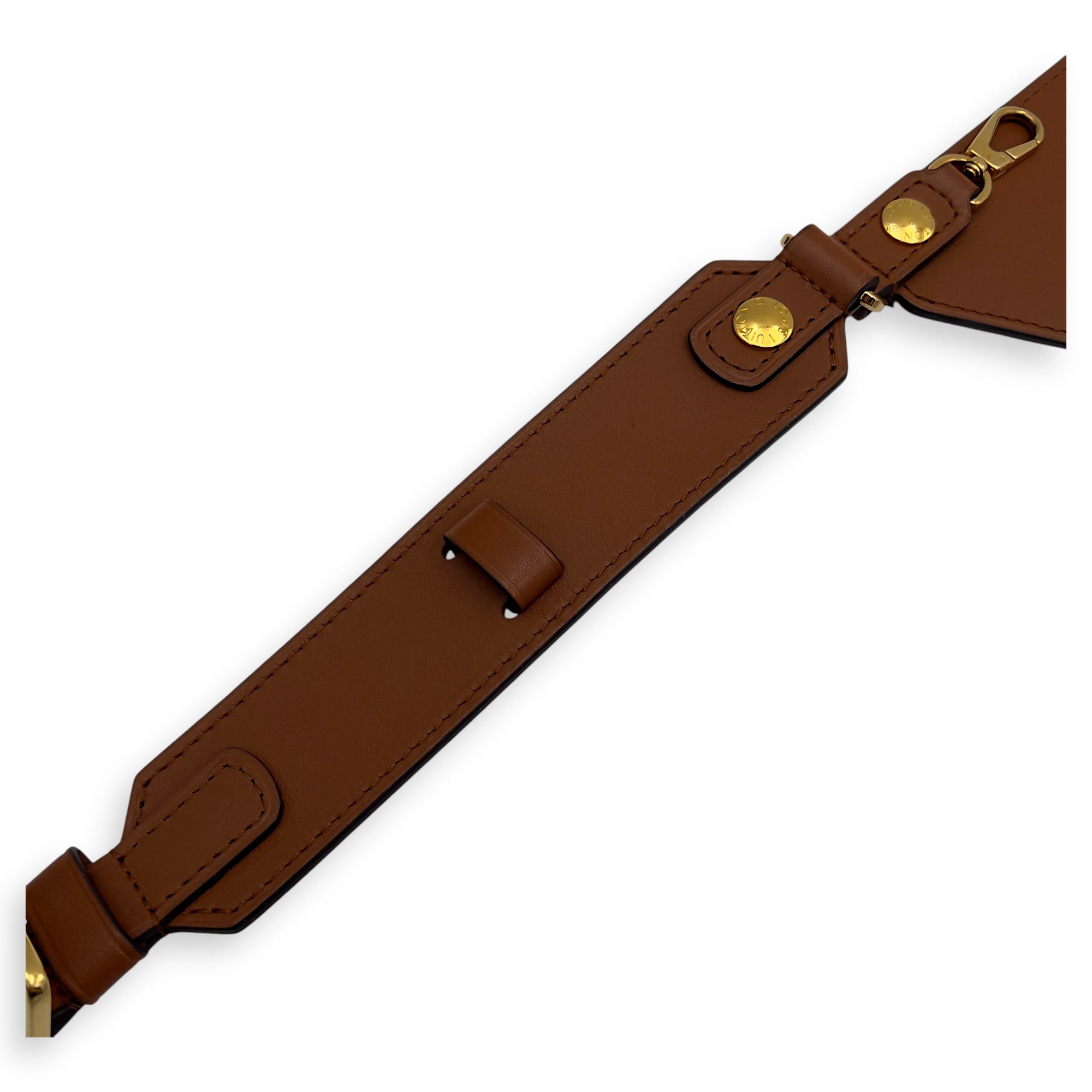 Louis Vuitton Dauphine Belt Bag Brown in Monogram Coated Canvas, Gold hardware_26
