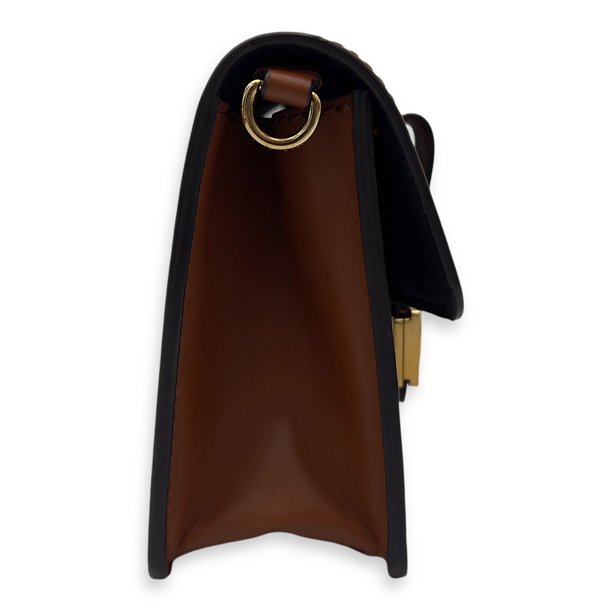 Louis Vuitton Dauphine Belt Bag Brown in Monogram Coated Canvas, Gold hardware_4
