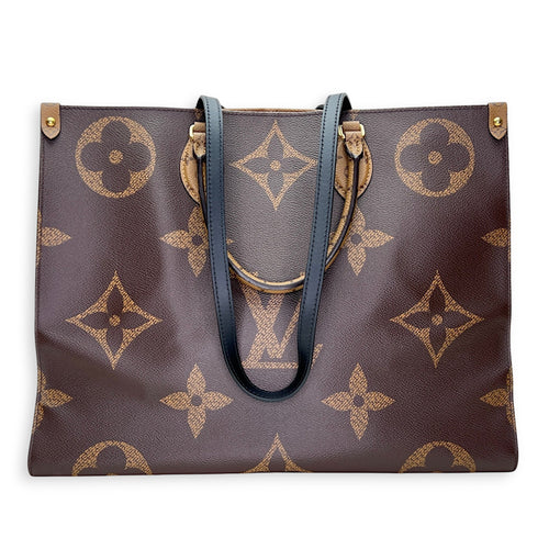 Louis Vuitton  Monogram OnTheGo GM Tote bag in Coated canvas, Gold Hardware_1